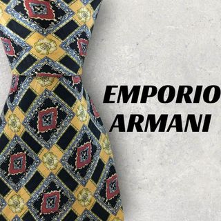 エンポリオアルマーニ(Emporio Armani)の【5810】良品！エンポリオアルマーニ　ネクタイ　花柄(ネクタイ)