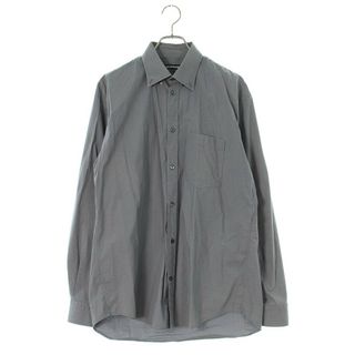 バレンシアガ(Balenciaga)のバレンシアガ  556878 TGM05 バックロゴオーバーサイズ長袖シャツ メンズ 36(シャツ)