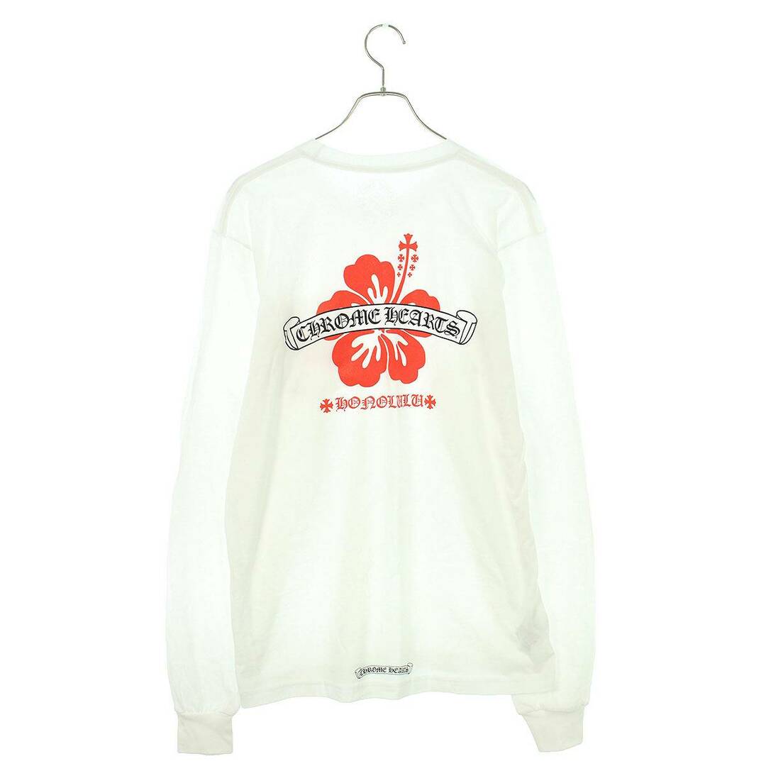 Chrome Hearts(クロムハーツ)のクロムハーツ  CH L/S LTD ホノルル限定ハイビスカスプリント長袖カットソー メンズ L メンズのトップス(Tシャツ/カットソー(七分/長袖))の商品写真