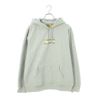 シュプリーム(Supreme)のシュプリーム  22SS  Burberry Box Logo Hooded Sweatshirt バーバリーボックスロゴパーカー メンズ(パーカー)