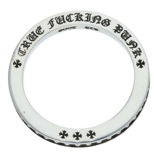 クロムハーツ(Chrome Hearts)のクロムハーツ  TFP PNK BBY/トゥルーファッキンパンク ベイビーパンク/シルバーリング メンズ 18.5号(リング(指輪))