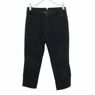 ラルフローレン(Ralph Lauren)のラルフローレン デニムパンツ 2 ブラック RALPH LAUREN ジーンズ レディース 【中古】  【240124】(ショートパンツ)