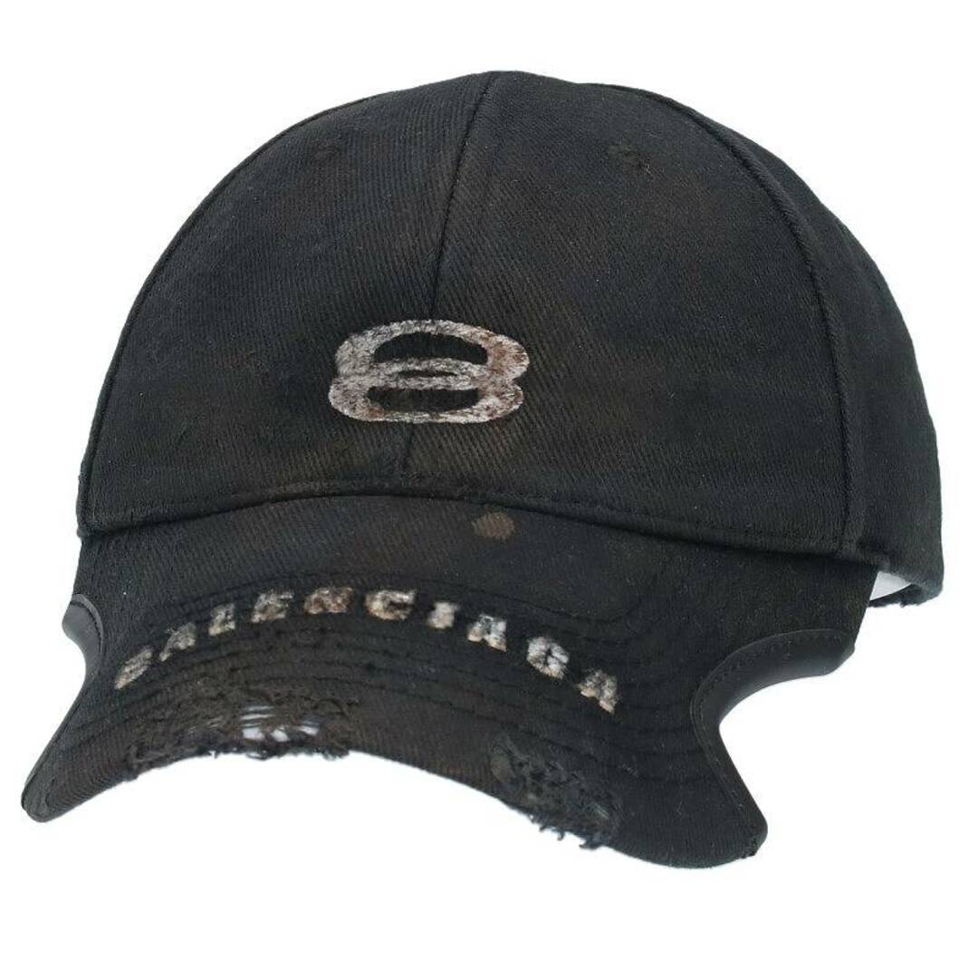 Balenciaga(バレンシアガ)のバレンシアガ  766864 410B2 ヴィンテージ加工ロゴキャップ帽子 メンズ ハンドメイドのファッション小物(帽子)の商品写真