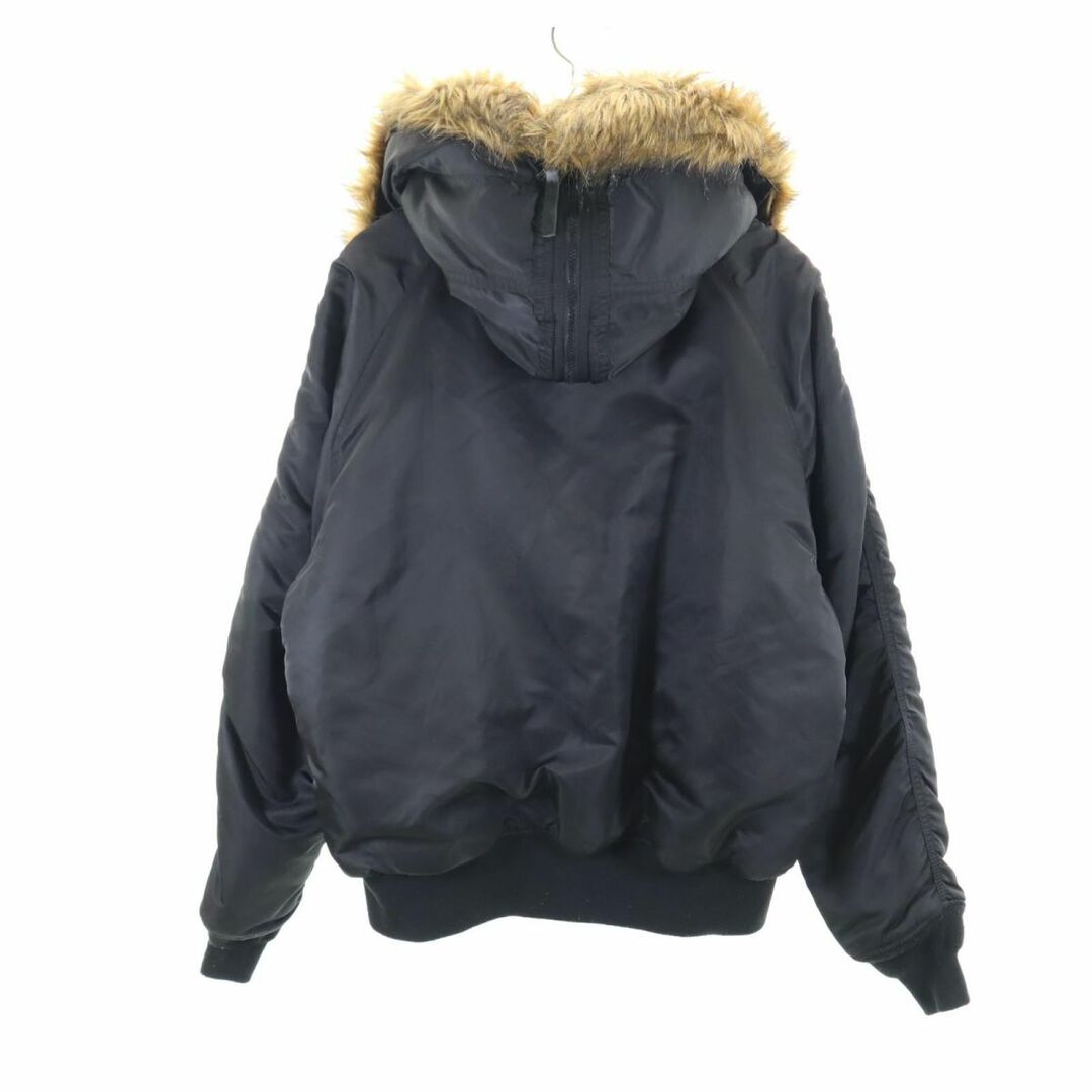 →￥500引きALPHA INDUSTRIES LEVEL7 ダウン ブラック Lサイズ