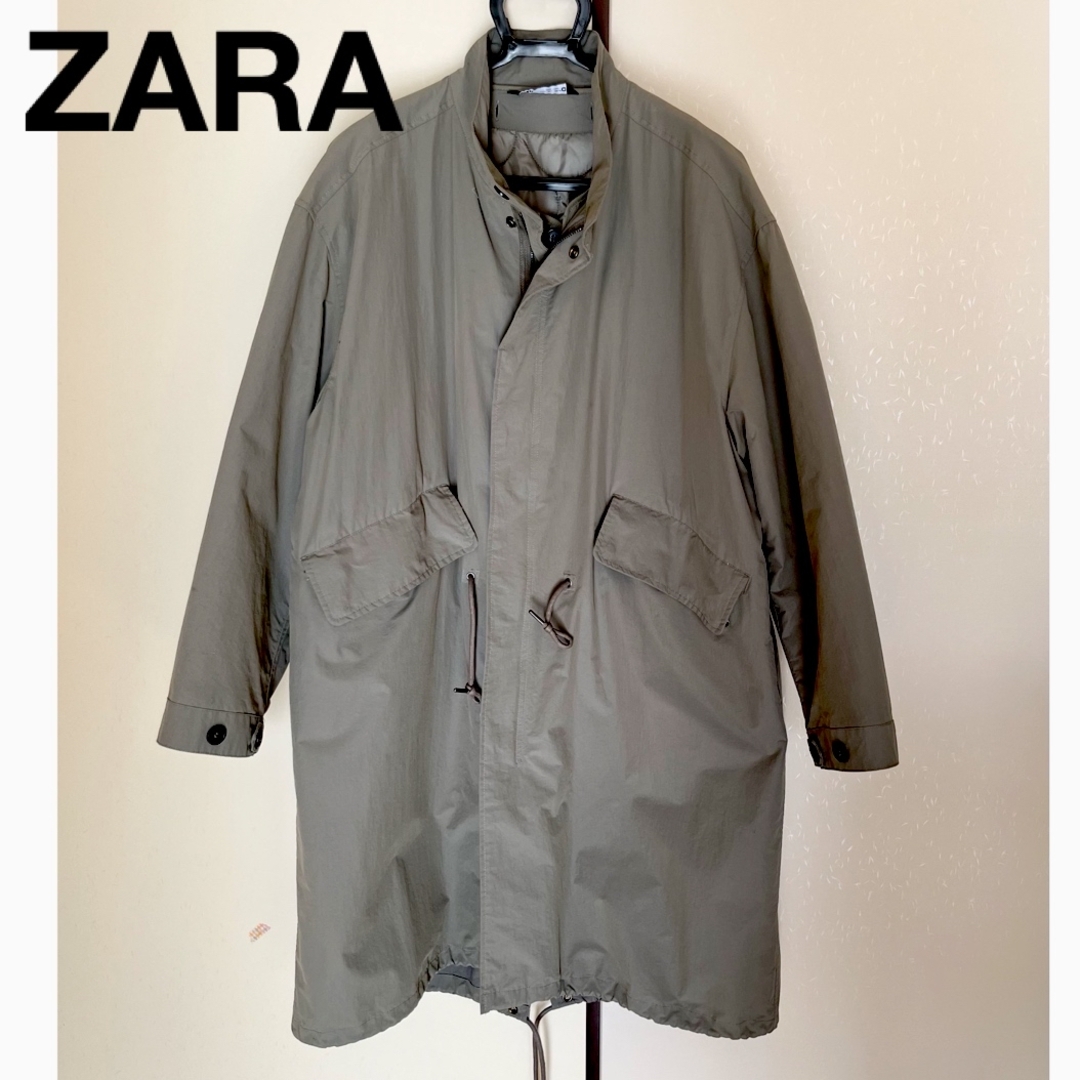 ZARA(ザラ)の[ZARA】モッズコート・キルティングライナー付き メンズのジャケット/アウター(モッズコート)の商品写真