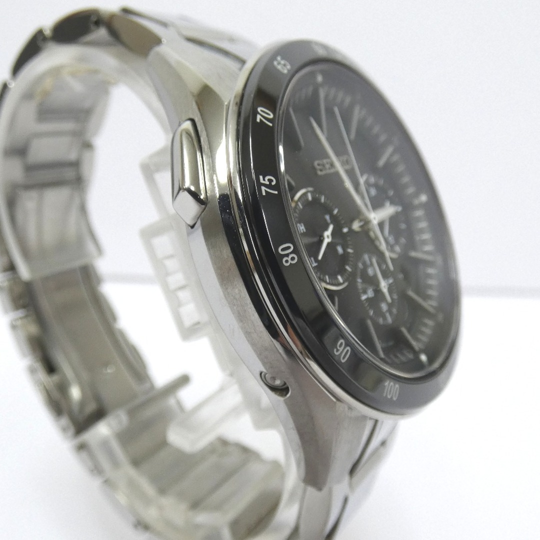 SEIKO(セイコー)のセイコー 腕時計 ブライツ BRIGHTZ SAGA171 8B82-0AP0 黒 Dz786151 中古 メンズの時計(腕時計(アナログ))の商品写真