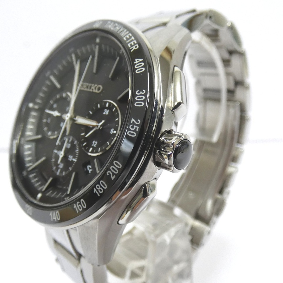 SEIKO(セイコー)のセイコー 腕時計 ブライツ BRIGHTZ SAGA171 8B82-0AP0 黒 Dz786151 中古 メンズの時計(腕時計(アナログ))の商品写真