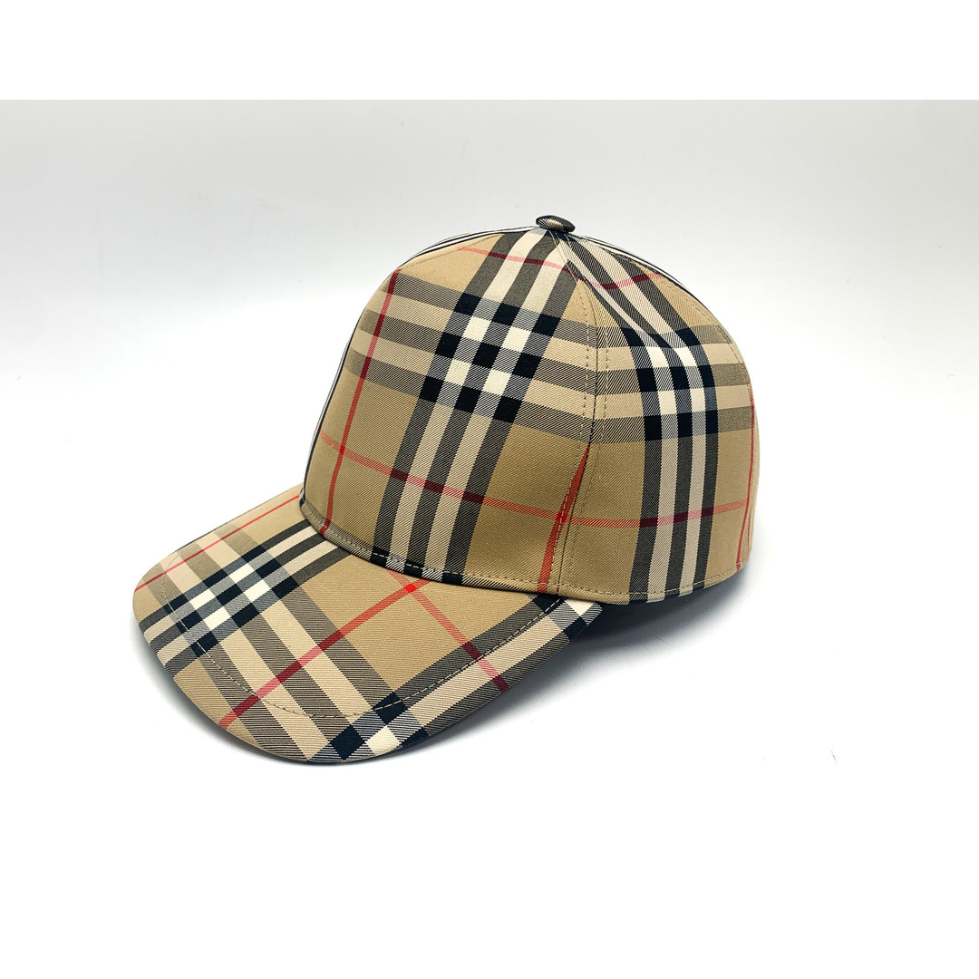 BURBERRY(バーバリー)のBURBERRY バーバリー バーバリーチェック キャップ 8026929 Mサイズ 約57cm 帽子 アパレル 小物 ブランド レディースの帽子(キャップ)の商品写真