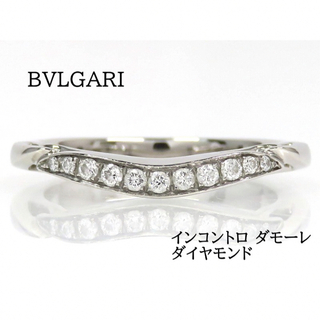 ブルガリ(BVLGARI)のBVLGARI ブルガリ Pt950 ダイヤモンド インコントロダモーレ リング(リング(指輪))