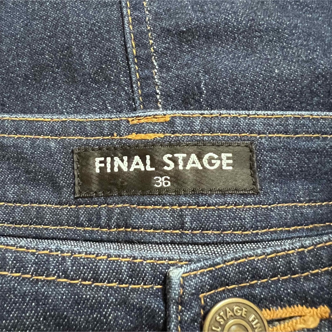 FINAL STAGE(ファイナルステージ)の60 FINALSTAGE(ファイナルステージ) デニムスカート レディース レディースのスカート(ひざ丈スカート)の商品写真