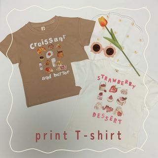 プリントT-シャツ　ベビー　キッズ　Baby kids (Tシャツ/カットソー)