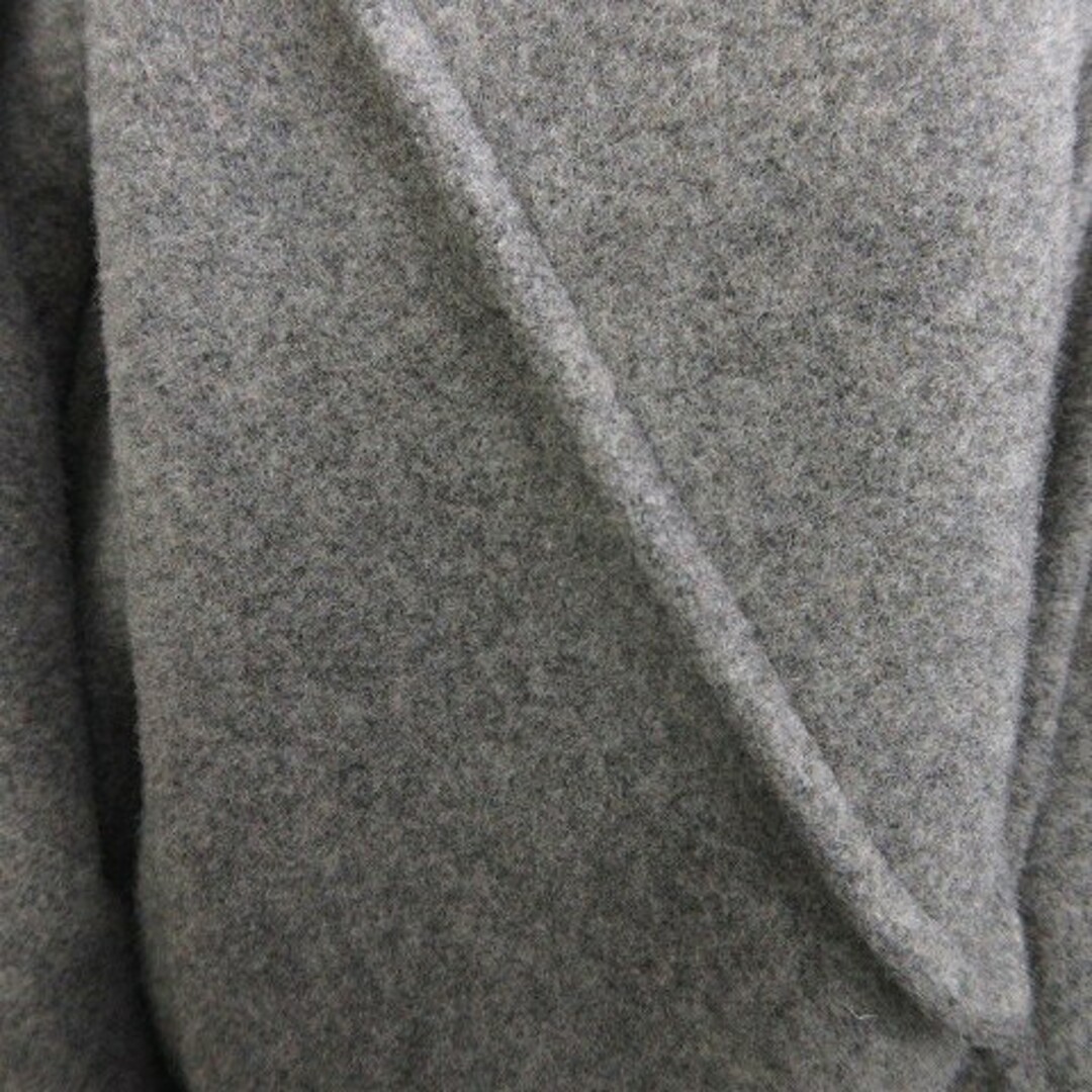 Ralph Lauren(ラルフローレン)のラルフローレン ダッフルコート フード ウール ミドル丈 無地 グレー メンズのジャケット/アウター(ダッフルコート)の商品写真