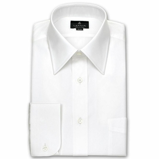 ランバンコレクション(LANVIN COLLECTION)のM565新品LANVIN 長袖レギュラーカラーワイシャツ 39-84￥14300(シャツ)