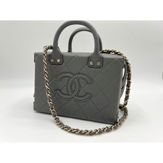 入手困難★【CHANEL 】SO BLACK プレート ハンドル バニティ CHANEL - CHANEL シャネル スモール バニティ ケース チェーン