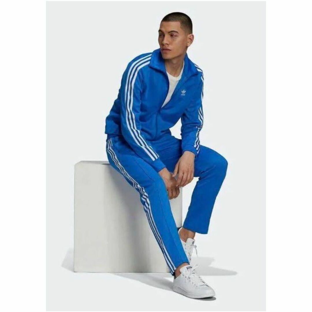 Originals（adidas）(オリジナルス)のadidas 青 ベッケンバウアー トラックトップ アディダス ジャージ 男性M メンズのトップス(ジャージ)の商品写真