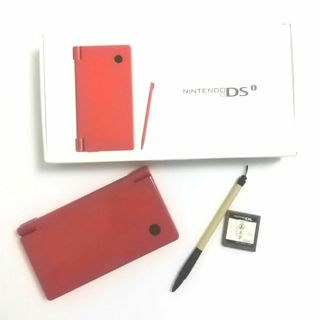 ニンテンドーDS(ニンテンドーDS)のNintendo  DS 本体  DSI RED 美文字トレーニング付き(携帯用ゲーム機本体)