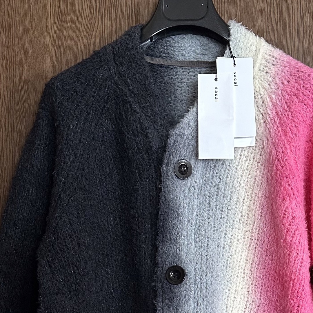 sacai - 1新品 sacai サカイ メンズ タイダイ ニット sacai - 1新品 sacai サカイ メンズ タイダイ ニット