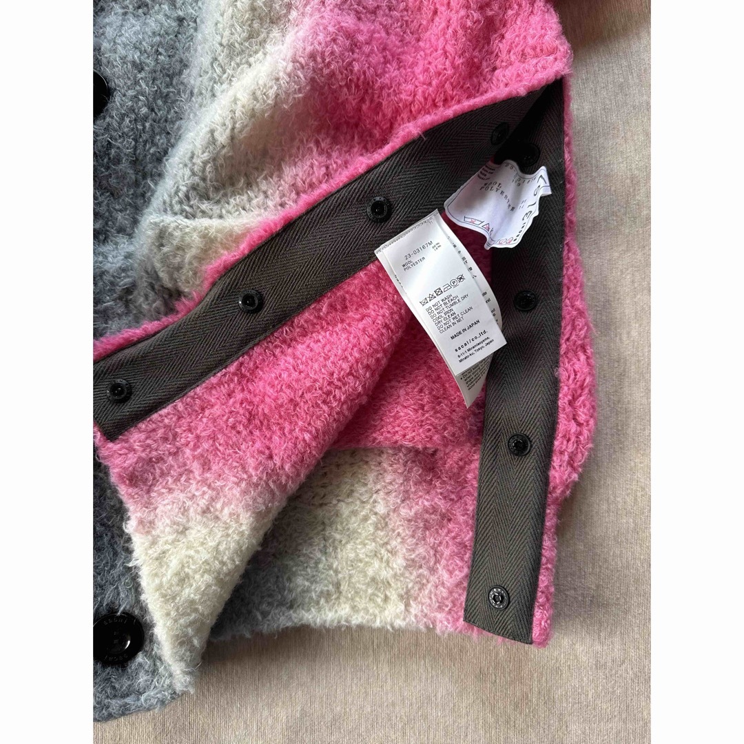 sacai - 1新品 sacai サカイ メンズ タイダイ ニット sacai - 1新品 sacai サカイ メンズ タイダイ ニット