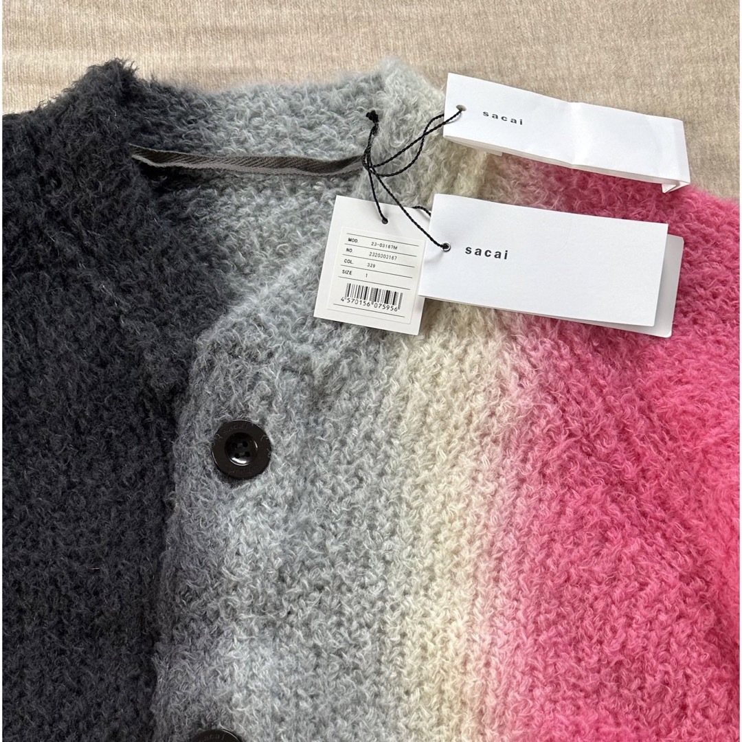 sacai - 1新品 sacai サカイ メンズ タイダイ ニット sacai - 1新品 sacai サカイ メンズ タイダイ ニット