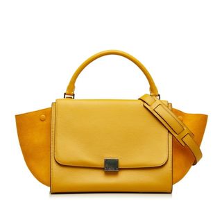 CELINE - セリーヌ トラペーズ ミディアム シルバー金具 CELINE - セリーヌ トラペーズ ミディアム シルバー金具