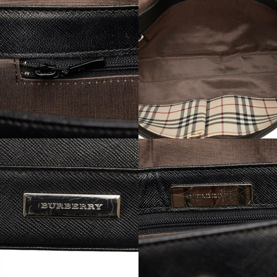 BURBERRY(バーバリー)のバーバリー ノバチェック ワンショルダーバッグ ハンドバッグ レザー レディース BURBERRY 【228-34082】 レディースのバッグ(ショルダーバッグ)の商品写真