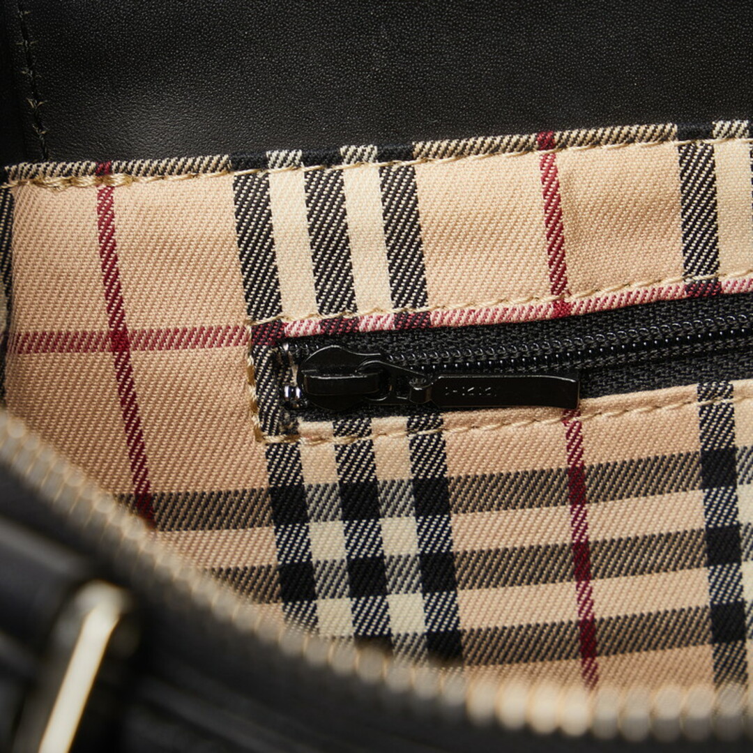 BURBERRY(バーバリー)のバーバリー ノバチェック ハンドバッグ レザー レディース BURBERRY 【228-34134】 レディースのバッグ(ハンドバッグ)の商品写真