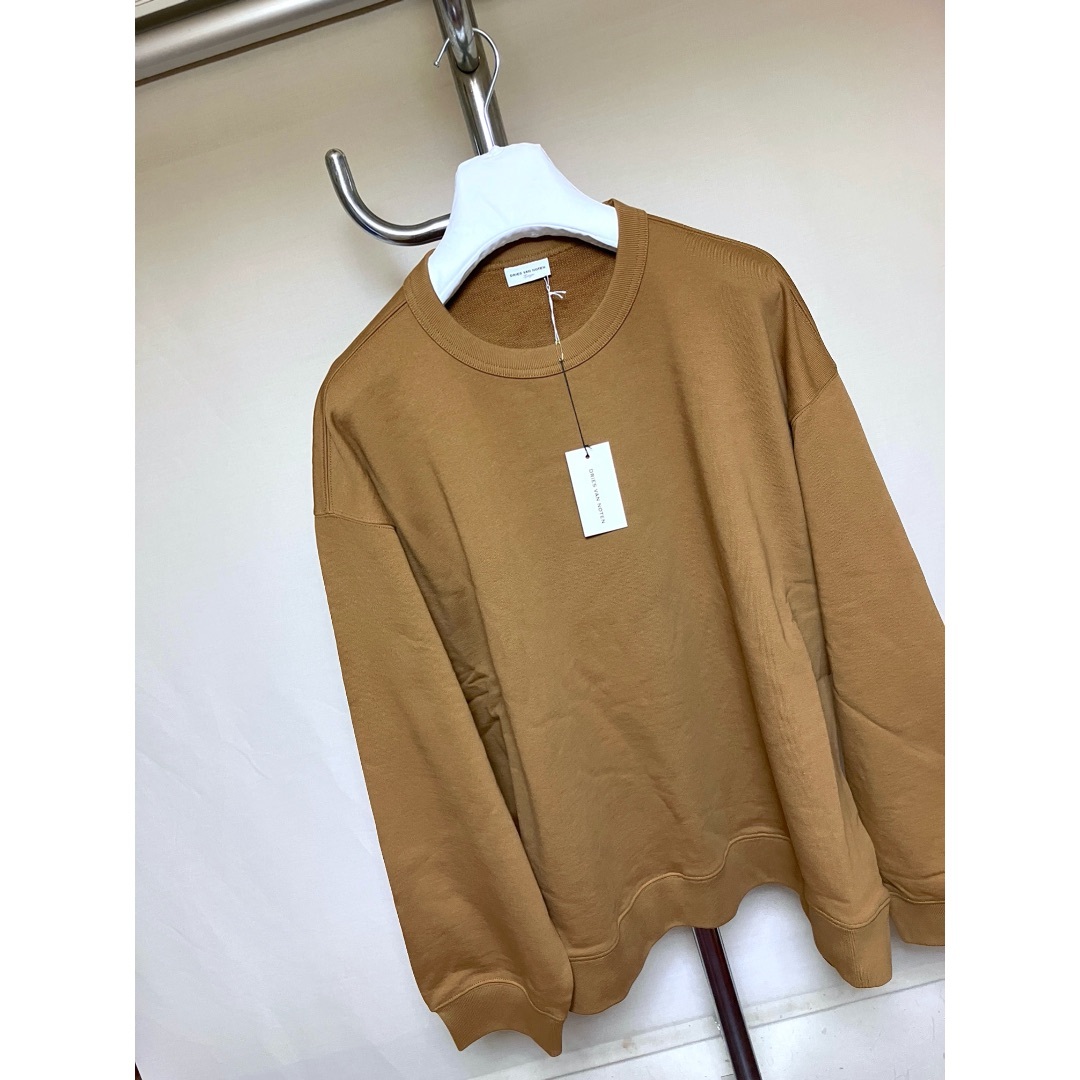 DRIES VAN NOTEN - 新品 L 22aw dries van noten 茶 スウェット DRIES VAN NOTEN - 新品 L 22aw dries van noten 茶 スウェット