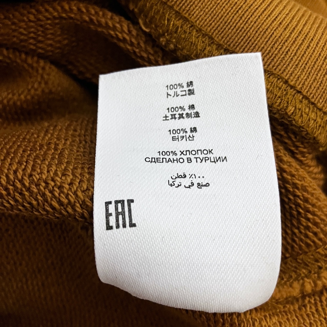 DRIES VAN NOTEN - 新品 L 22aw dries van noten 茶 スウェット DRIES VAN NOTEN - 新品 L 22aw dries van noten 茶 スウェット