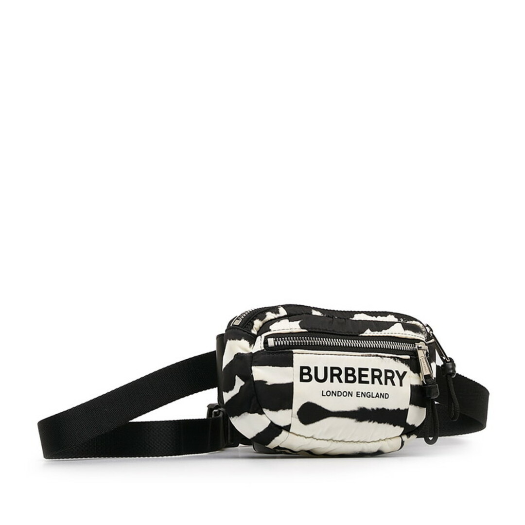 BURBERRY(バーバリー)のバーバリー ロゴ ゼブラ ボディバッグ ウエストバッグ ナイロン レディース BURBERRY 【228-34142】 レディースのバッグ(ボディバッグ/ウエストポーチ)の商品写真