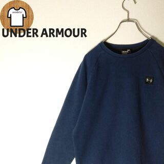 アンダーアーマー(UNDER ARMOUR)の【UNDER ARMOUR ラグランスウェット S ワンポイントロゴ A631(スウェット)