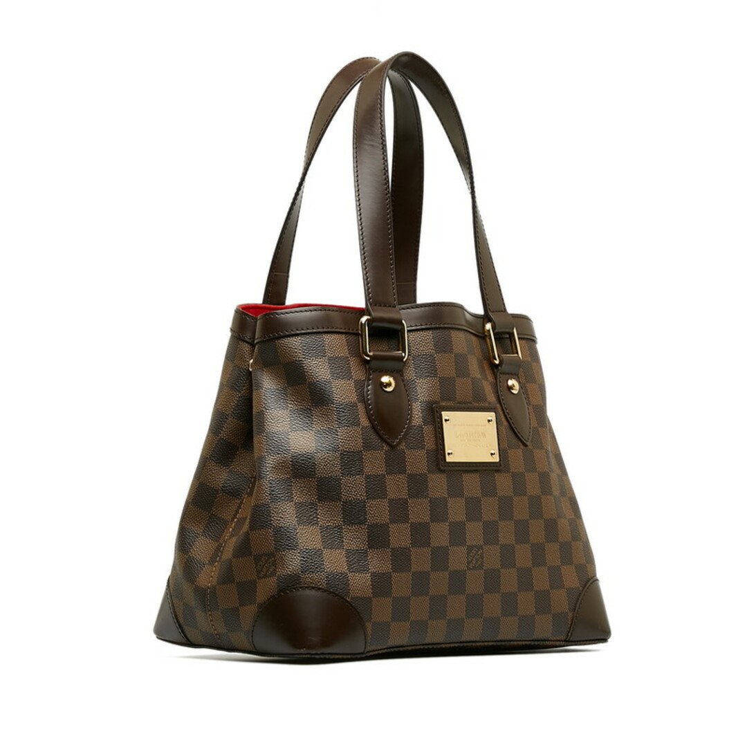 LOUIS VUITTON ルイヴィトン ダミエ ハムステッドPM トートバッグ N51205 ブラウン by