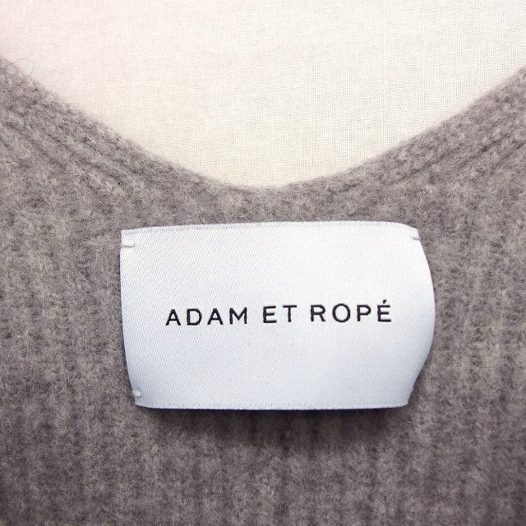 Adam et Rope'(アダムエロぺ)のアダムエロペ Adam et Rope' ニット ワンピース タイト 膝下 レディースのワンピース(ひざ丈ワンピース)の商品写真