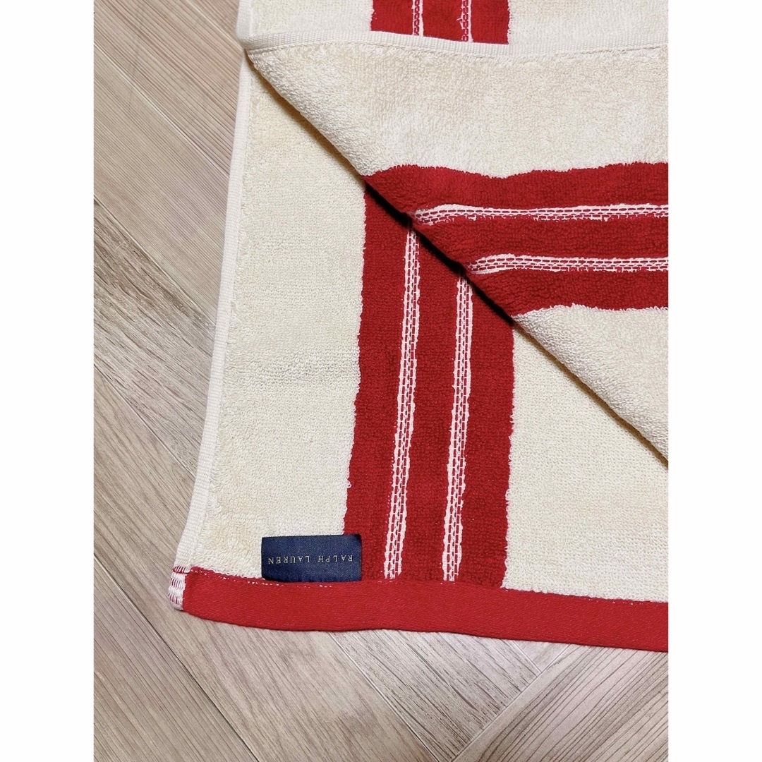 POLO RALPH LAUREN(ポロラルフローレン)の新品　フェイスタオル　ラルフローレン ポニー2枚 インテリア/住まい/日用品の日用品/生活雑貨/旅行(タオル/バス用品)の商品写真