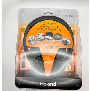 ローランド(Roland)の新品　Roland RH-5 BLACK モニターヘッドフォン(ヘッドフォン/イヤフォン)