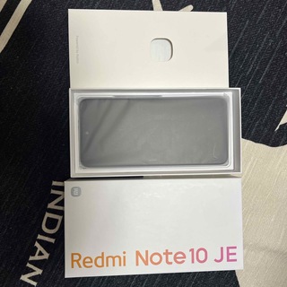 シャオミ(Xiaomi)の値下げ　Redmi Note10JE グラファイトグレー レドミ ノート10(スマートフォン本体)