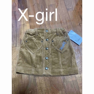 エックスガール(X-girl)のX-girl タイトスカート ミニスカート 110cm エックスガール(スカート)