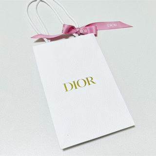 ディオール(Dior)の《新品》Dior ショッパー　限定ピンクリボン付き(ショップ袋)