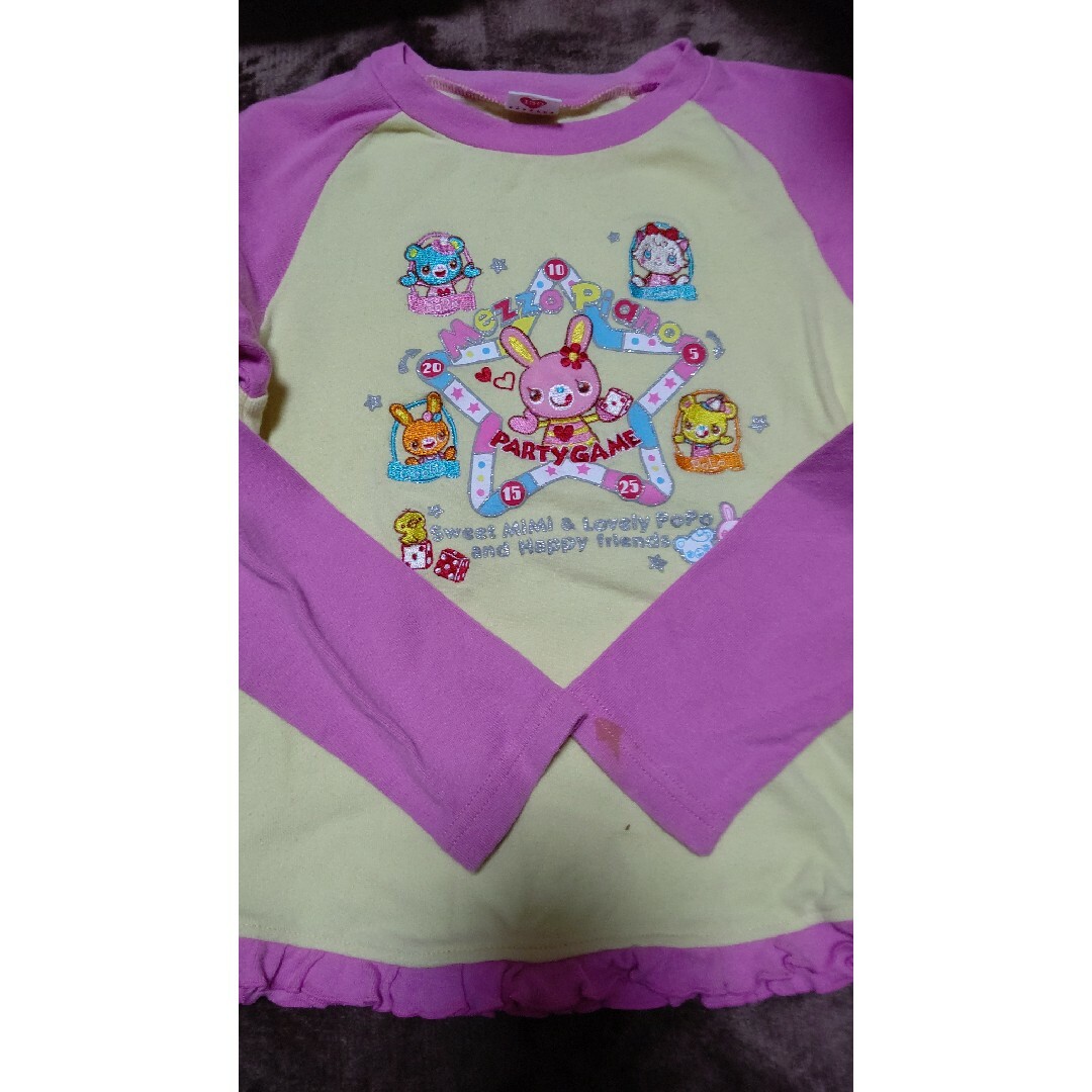 mezzo piano(メゾピアノ)のメゾピアノ キッズ/ベビー/マタニティのキッズ服女の子用(90cm~)(Tシャツ/カットソー)の商品写真