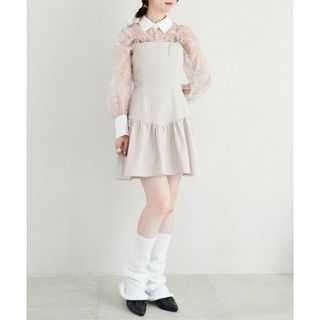 マジェスティックレゴン(MAJESTIC LEGON)の【ピンク柄】Bloomingフラワーボウタイシャツ(シャツ/ブラウス(長袖/七分))