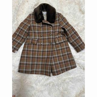 Caramel baby&child  - 美品 stellina ファー付き コート 4y