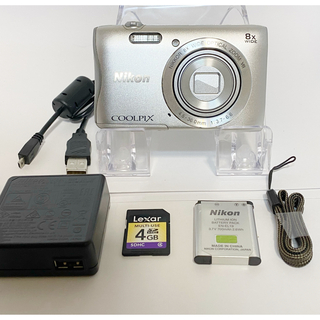 ニコン(Nikon)のNikon coolpix S3700 ニコン　デジタルカメラ　Wi-Fi機能　(コンパクトデジタルカメラ)