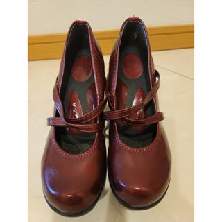 リゲッタ(Re:getA)のRe:geta リゲッタ クロスベルト ヒールシェイプ 9㎝パンプス(ハイヒール/パンプス)