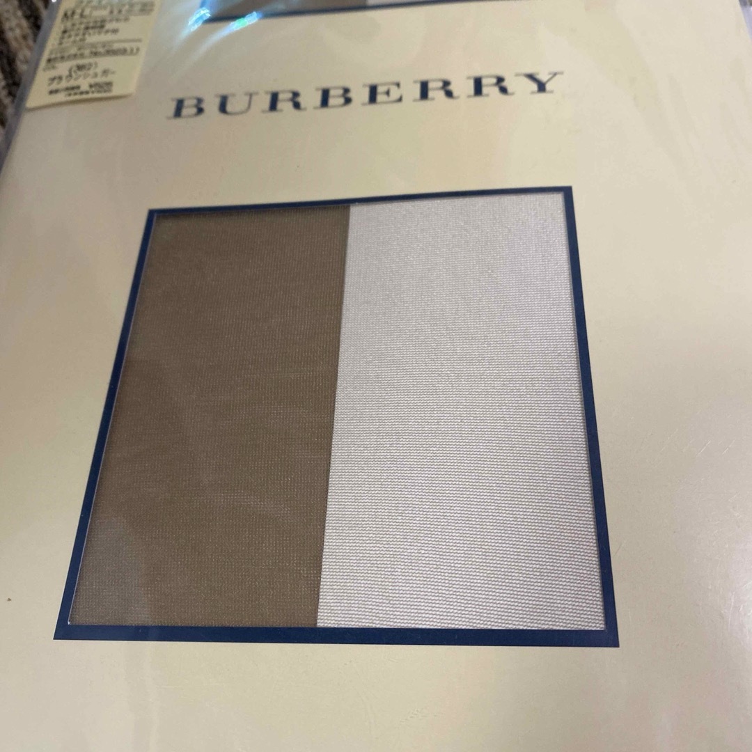 BURBERRY(バーバリー)の【匿名配送】福助製　バーバリー ストッキング M〜L 2足 レディースのレッグウェア(タイツ/ストッキング)の商品写真