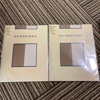 バーバリー(BURBERRY)の【匿名配送】福助製　バーバリー ストッキング M〜L 2足(タイツ/ストッキング)