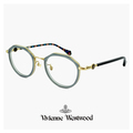 【新品】 ヴィヴィアン ウエストウッド メガネ レディース 40-0012 c03 49mm Vivienne Westwood 眼鏡 女性 40-0012 クラウンパント 型 セル巻き メタル コンビネーション フレーム オーブ