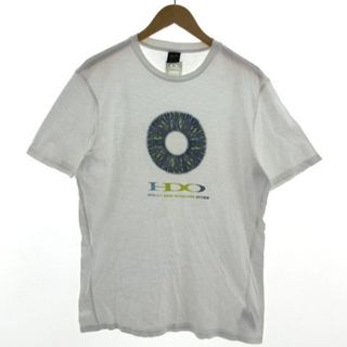 オークリー(Oakley)のオークリー OAKLEY Tシャツ 半袖 プリント コットン ホワイト 白 L(Tシャツ/カットソー(半袖/袖なし))