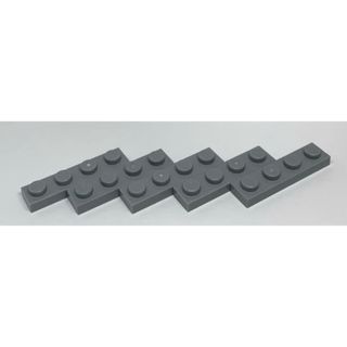 LEGO パーツ　プレート　1×4 グレー　5個(知育玩具)