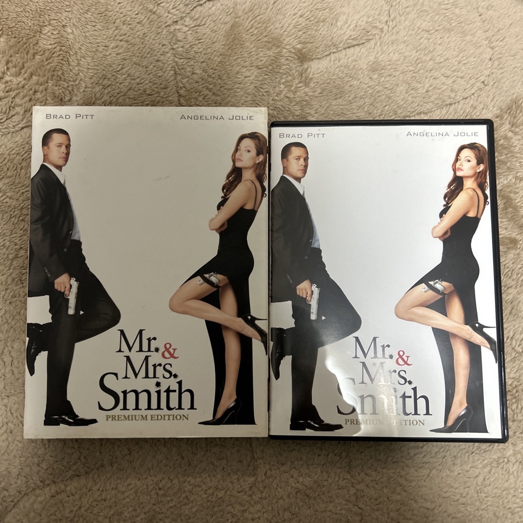 Mr．＆Mrs．スミス　プレミアム・エディション DVD エンタメ/ホビーのDVD/ブルーレイ(舞台/ミュージカル)の商品写真