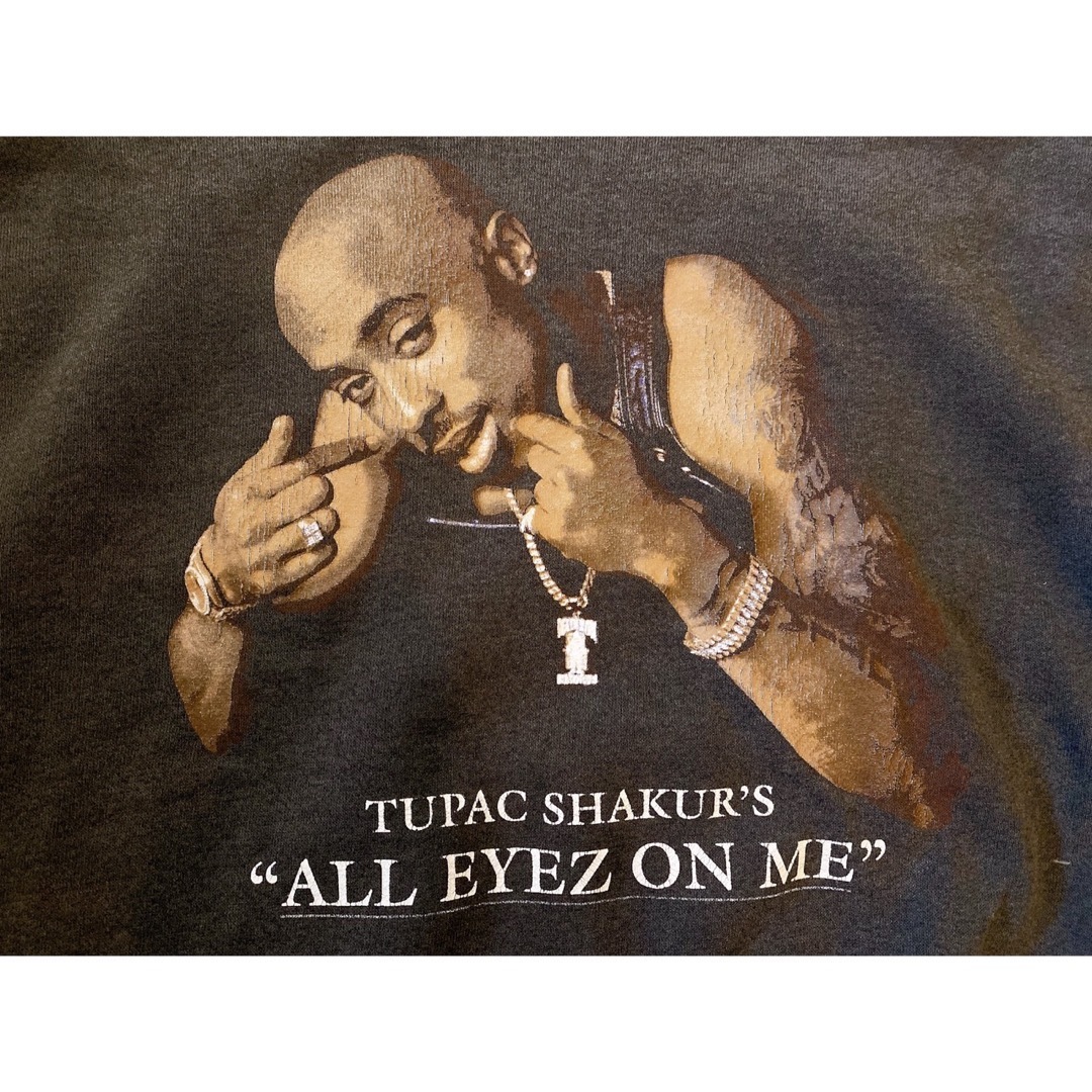 VINTAGE - 超希少!2PAC All Eyez On Meビンテージスウェット90s VINTAGE - 超希少!2PAC All Eyez On Meビンテージスウェット90s