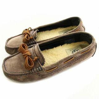 アグ UGG ミーナ2 モカシン シューズ スエード 1006035  グレー